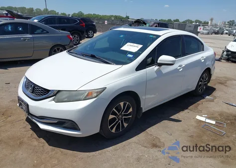 2015 Honda Civic Ex z USA, uszkodzony, nr VIN 19XFB2F89FE017313